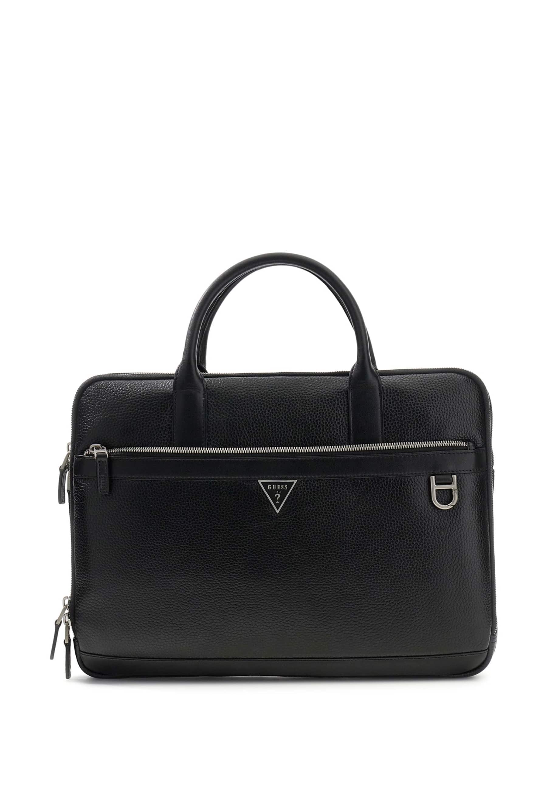Sac En Cuir Véritable Monaco, GUESS