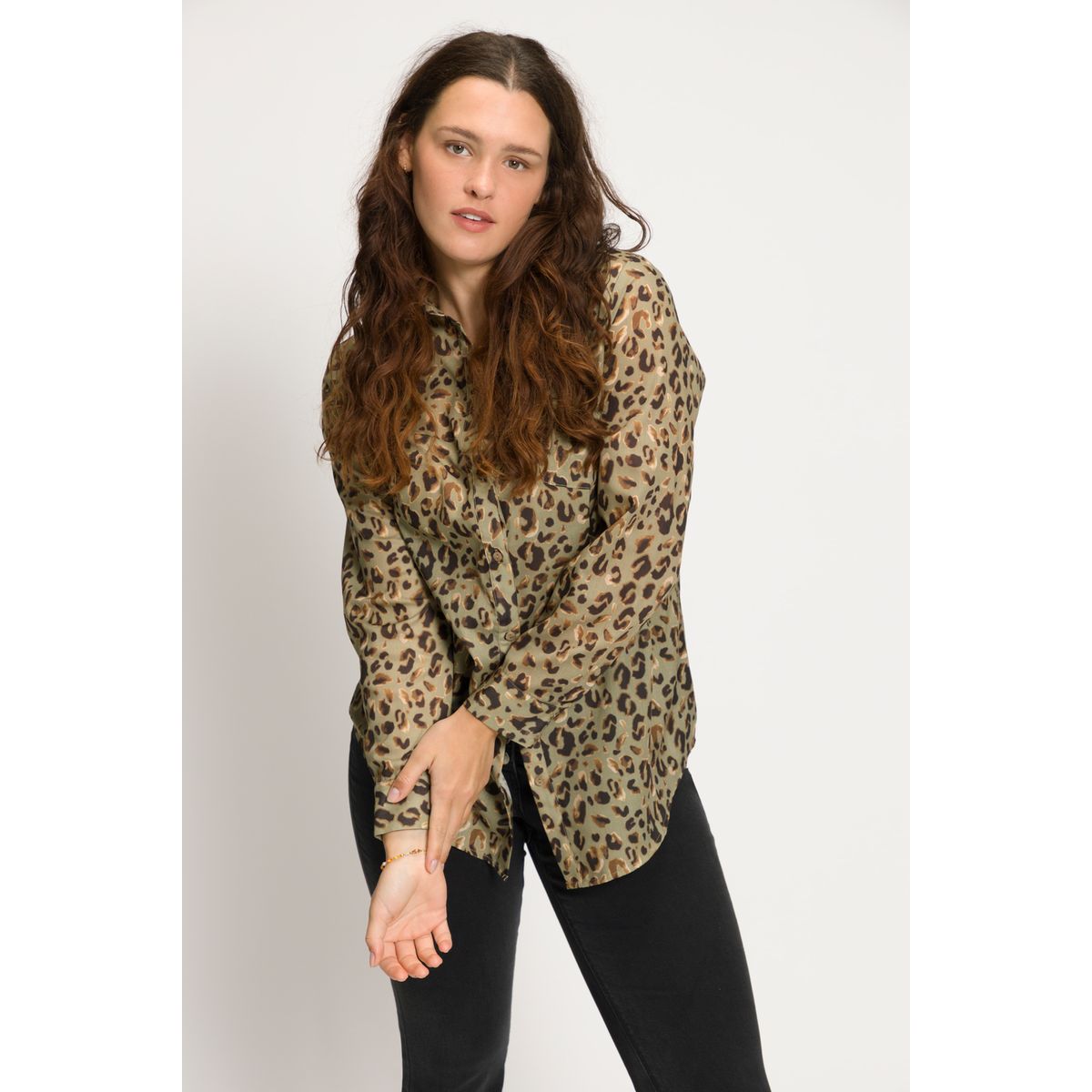 Chemisier imprimé 2024 leopard zara