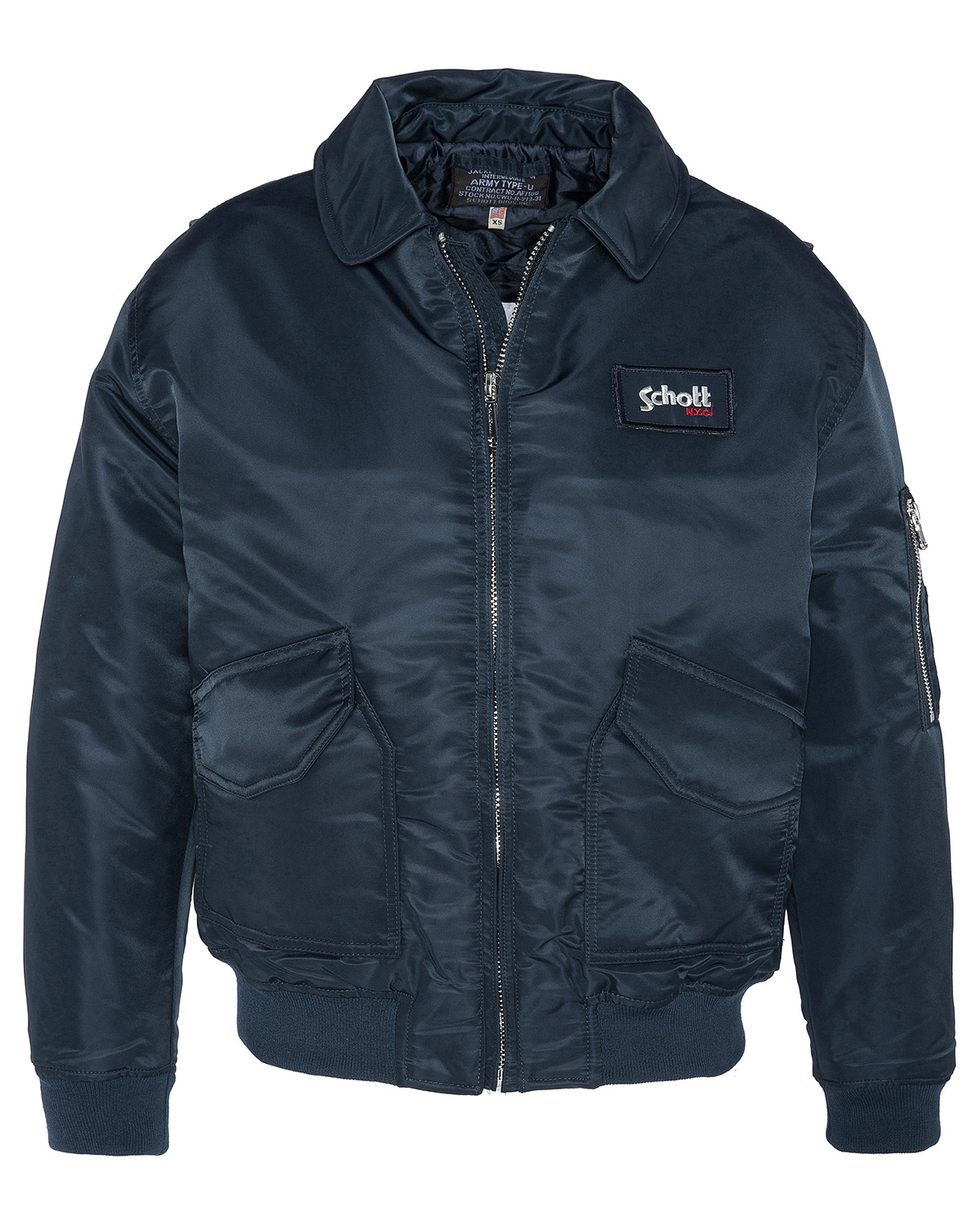 Recycled Nylon CWU pilot jacket, SCHOTT