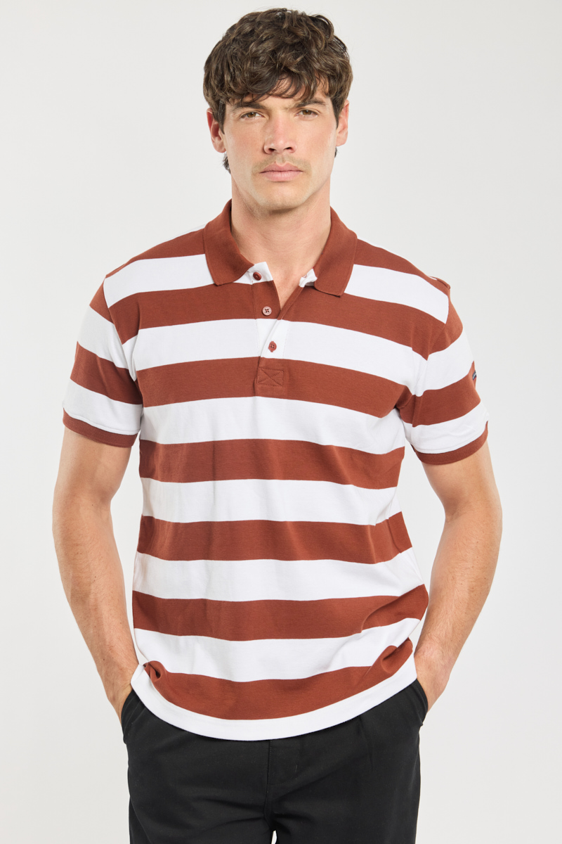 Polo manches courtes - coton, ARMOR-LUX