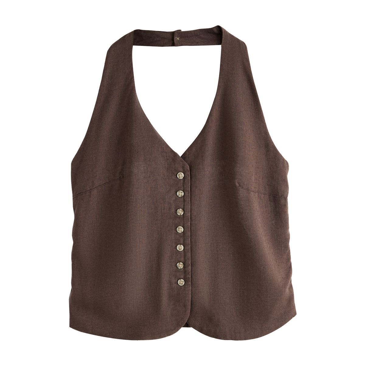 Gilet sans manches dos nu avec lin, NEXT