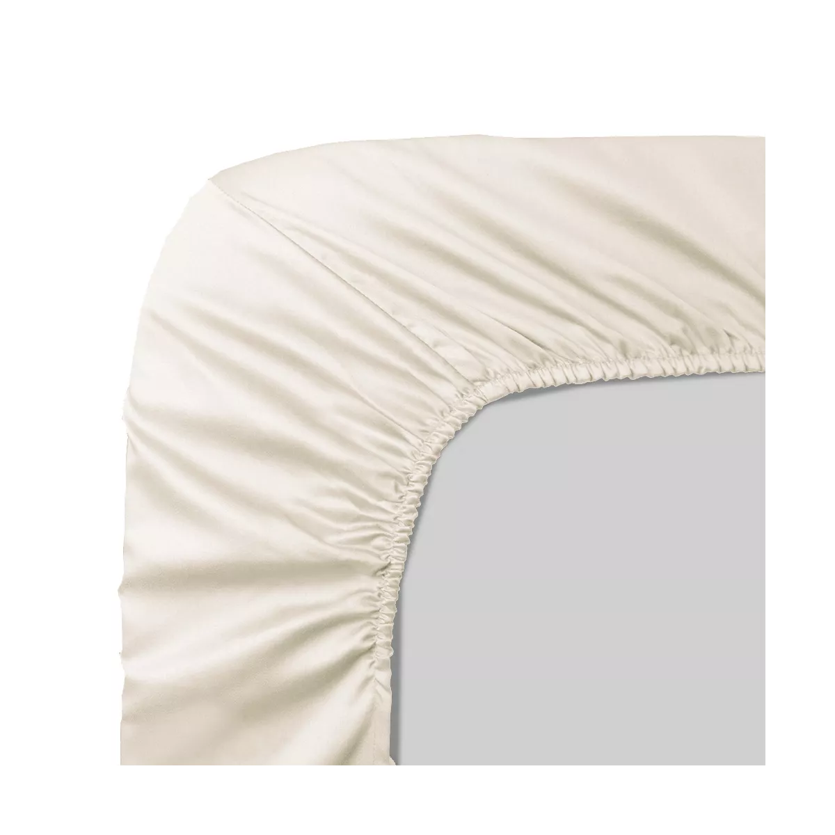 Drap housse b30 satin de coton AVA UNI, GARNIER THIEBAUT