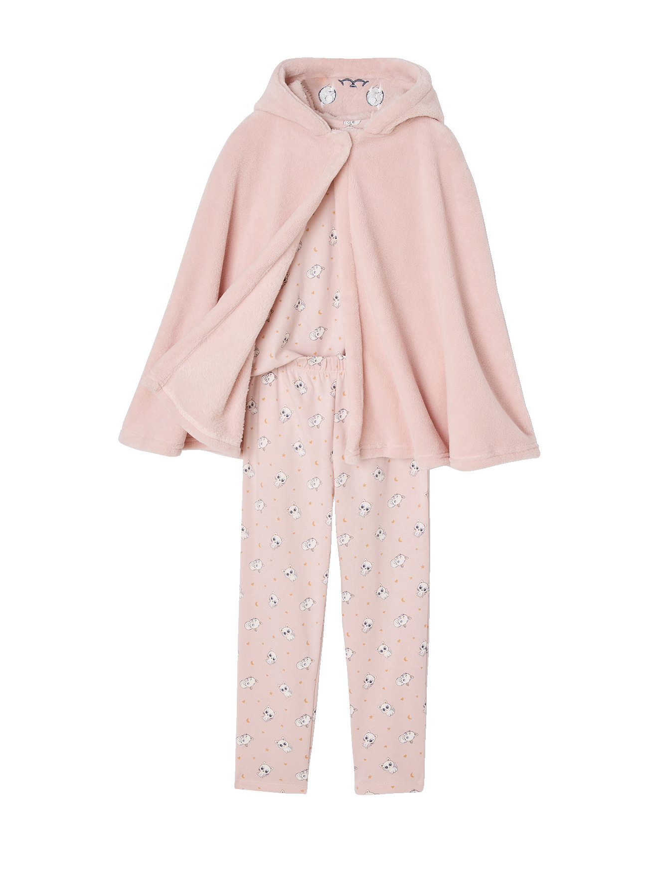 Pyjama déguisement Chat Fille, VERTBAUDET