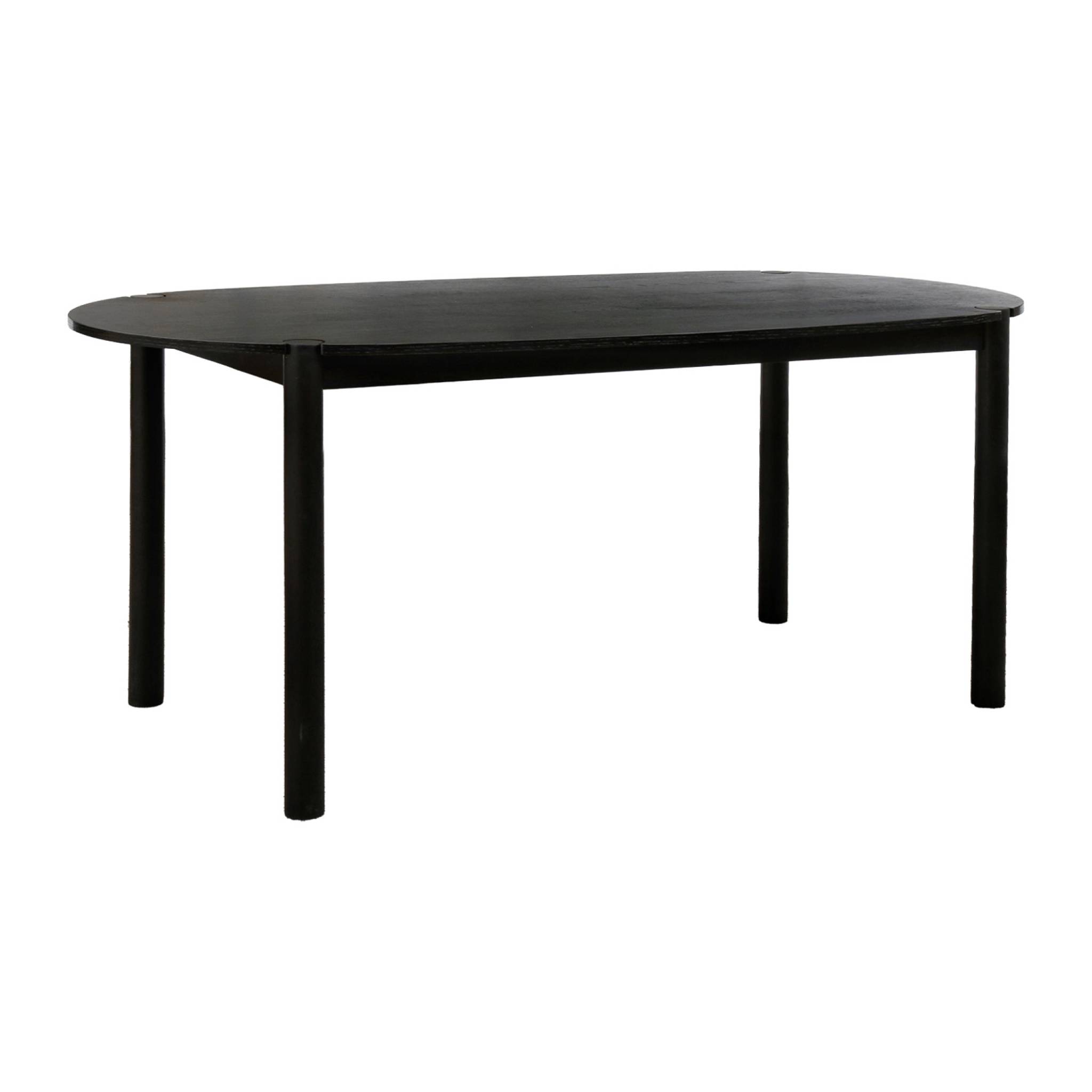 Table à manger ovale bois d'hévéa 6 places CONSTANCE, SWEEEK