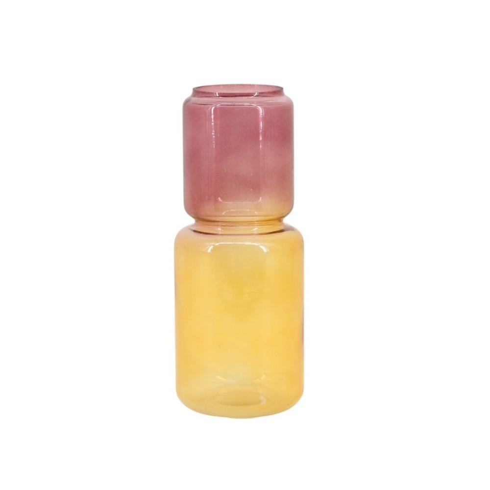 Vase coloré, H20cm, ORNAMI