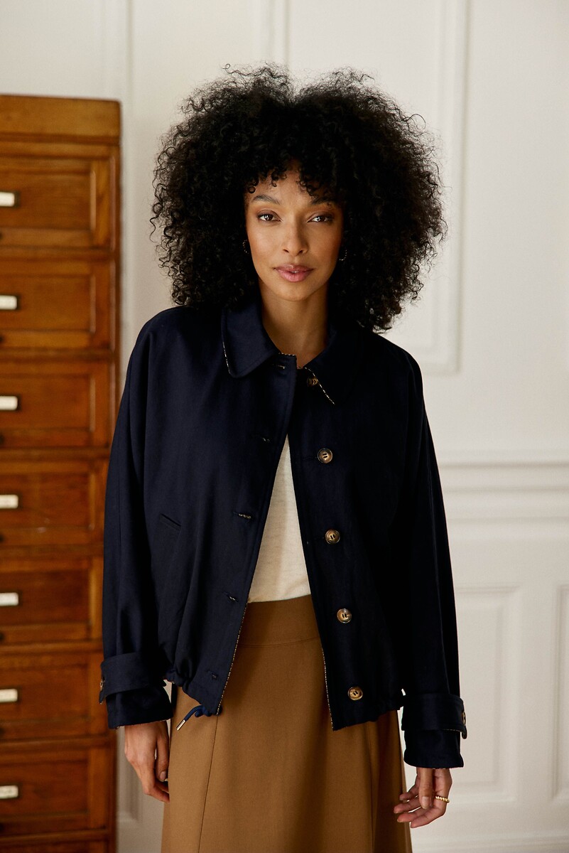 Veste à carreaux réversible, NEREA, LA PETITE ETOILE