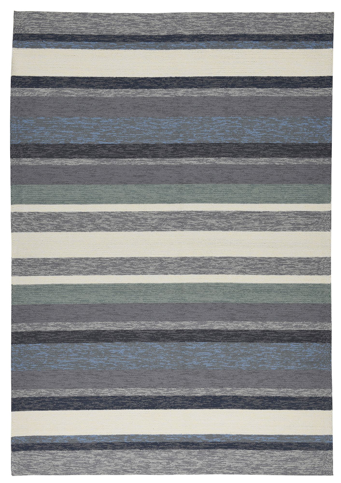 Tapis tufté main d'intérieur/extérieur - ROSETTA, GINO FALCONE