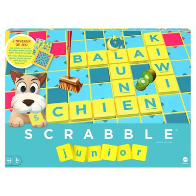 Mattel games - scrabble junior - jeu de société - 6 ans et + MATTEL GAMES