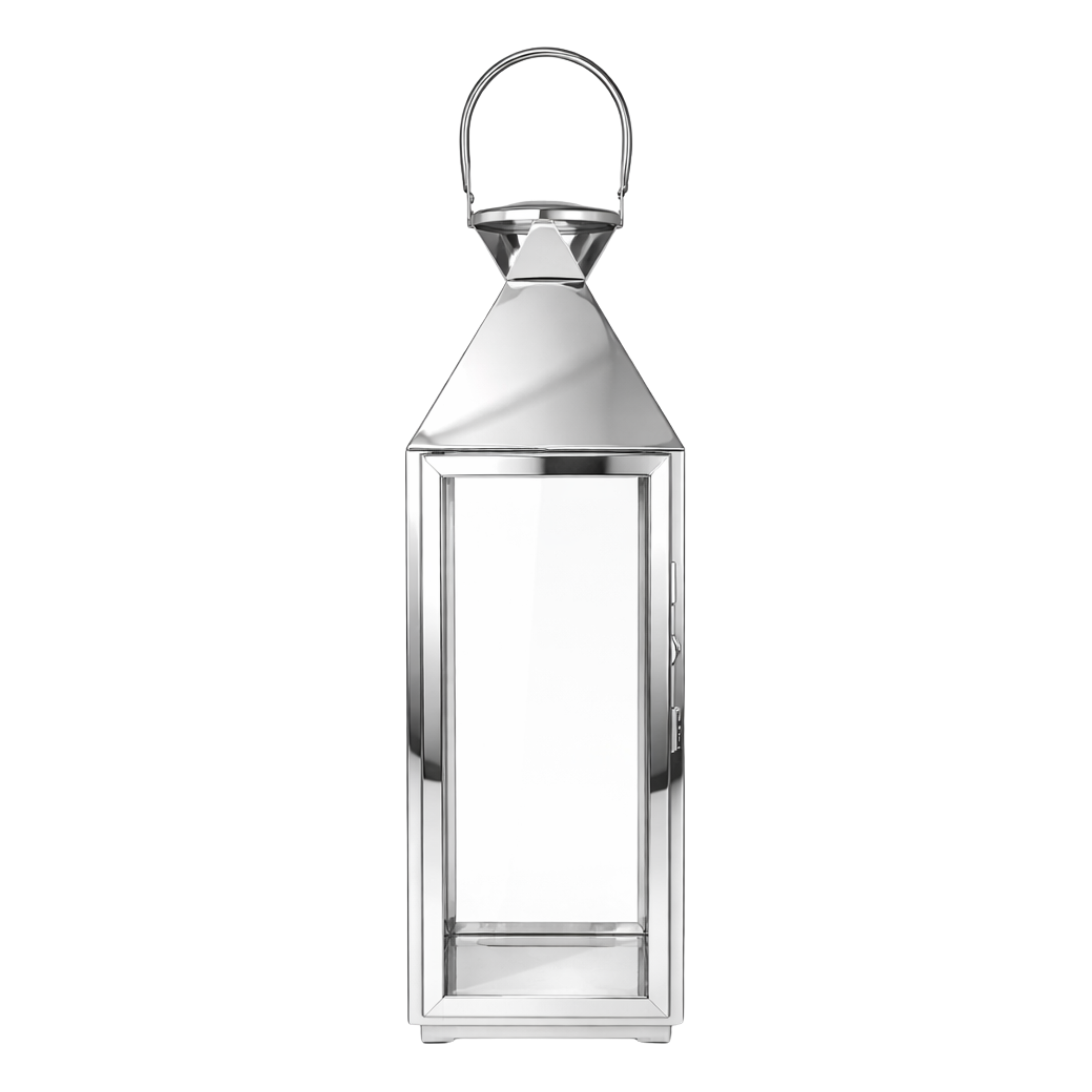 Lanterne décorative en verre et acier H55 AUTAN, SIA DECO
