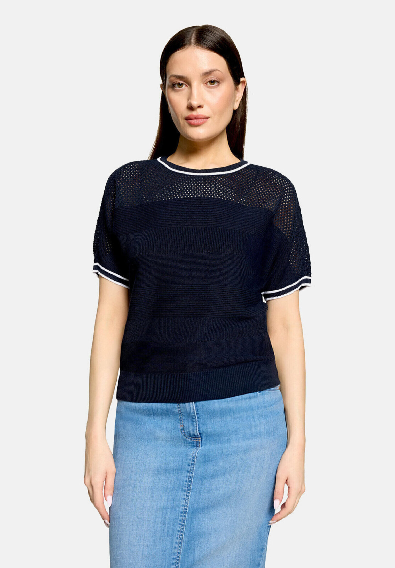 Pull-over en fine maille avec structure, BETTY BARCLAY