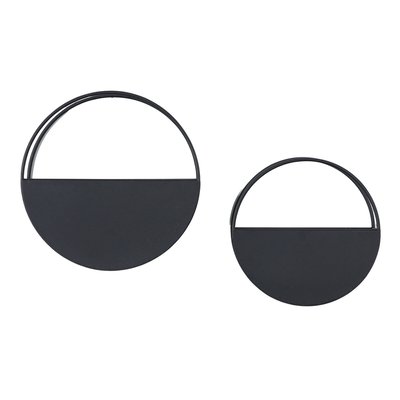 Set of 2 Round Wall Planters SO'HOME