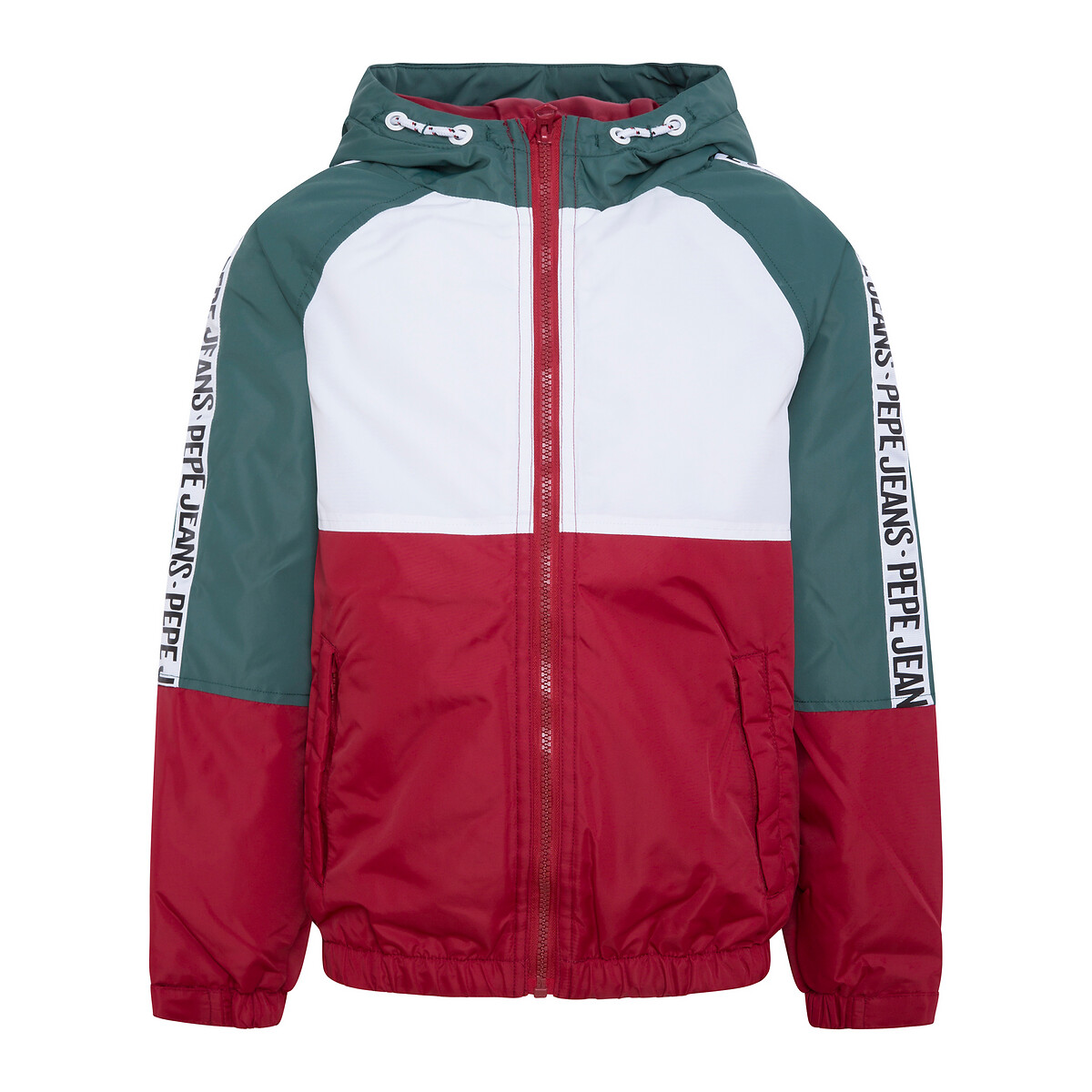 Giubbotto con cappuccio 8-16 anni multicolore Pepe Jeans | La Redoute