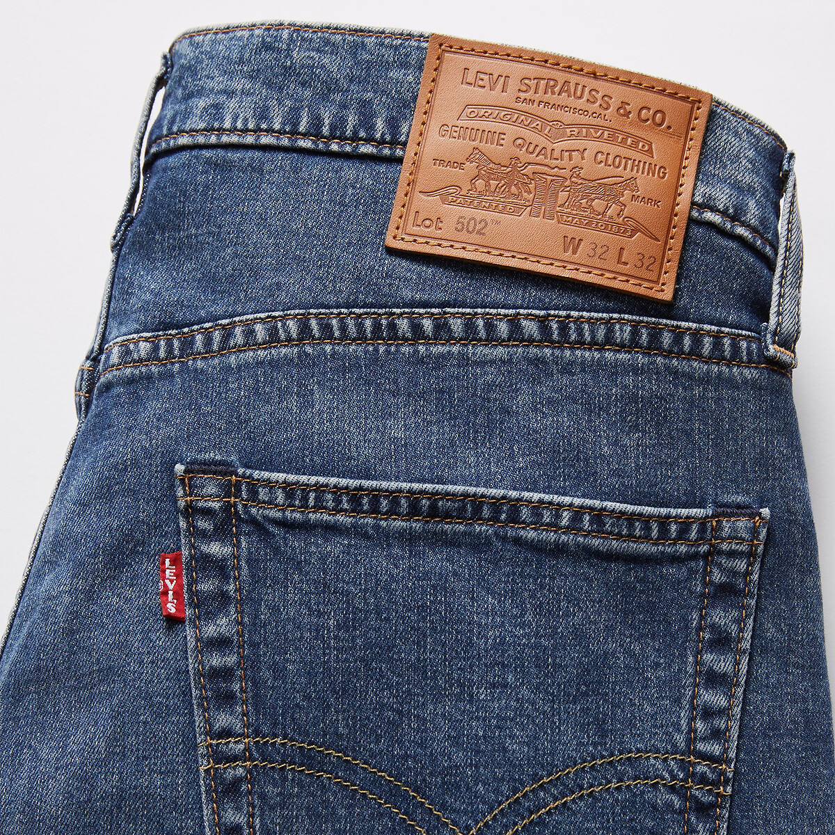 502 straight tapered jeans Levi s La Redoute