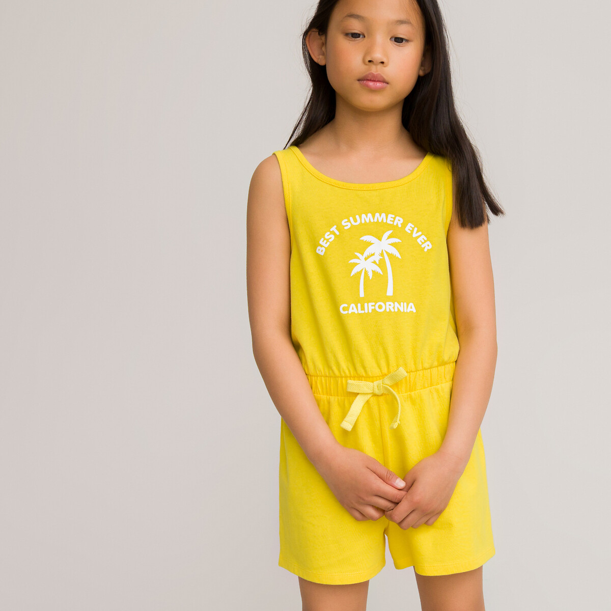 37 in Yellow 3-12 Years Other Size 3 Years La Redoute Collections Big Girls Striped Shorts with Elasticated Waist 37 in Yellow 3-12 Years Other Size 3 Years La Redoute Collections Big Girls Striped Shorts with Elasticated Waist