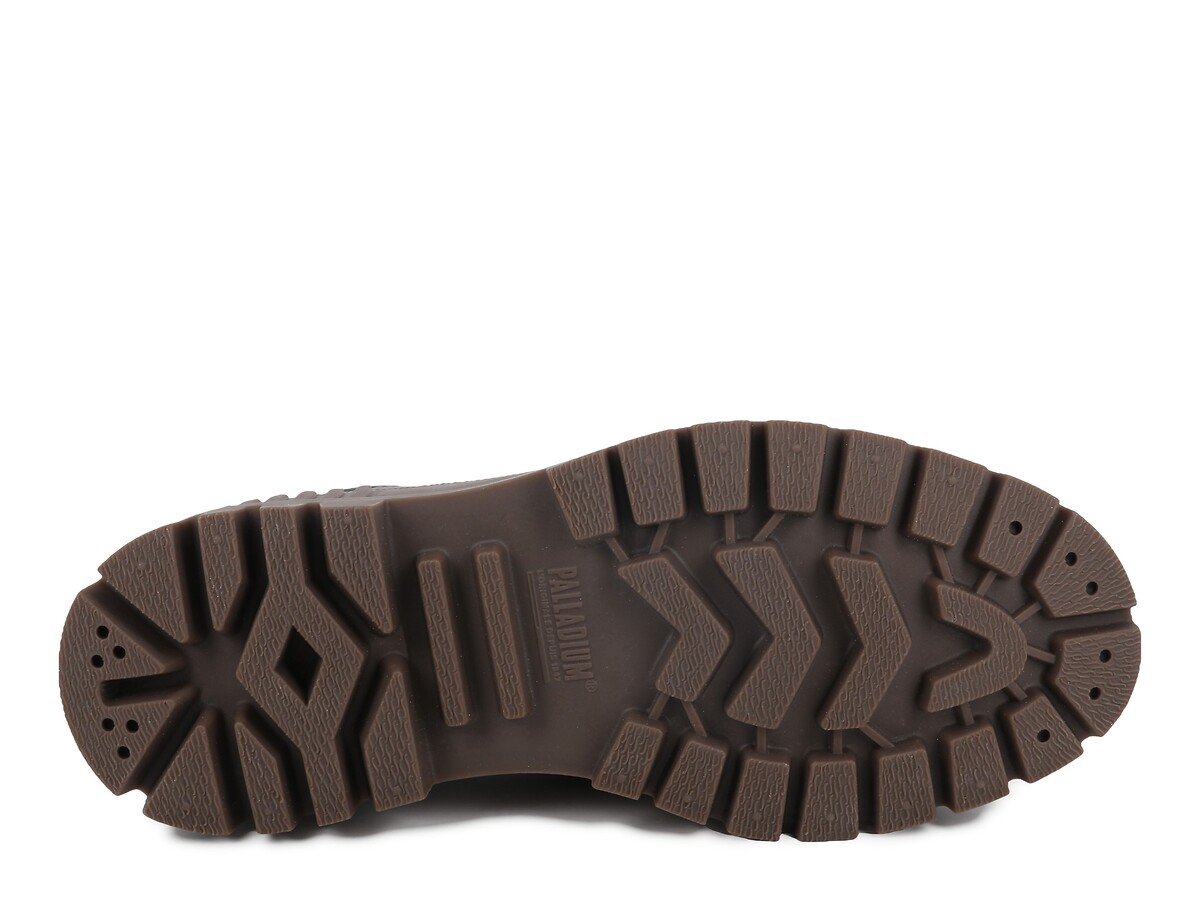 Palladium Mocasines con cordones Pallashock Moc LTH de piel — photo 7