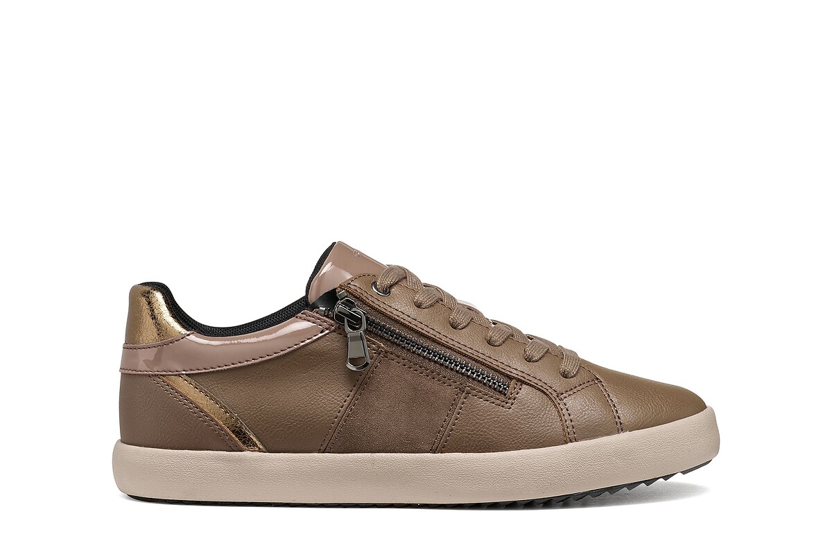 GEOX Zapatillas con cremallera y cordones, BLOMIEE