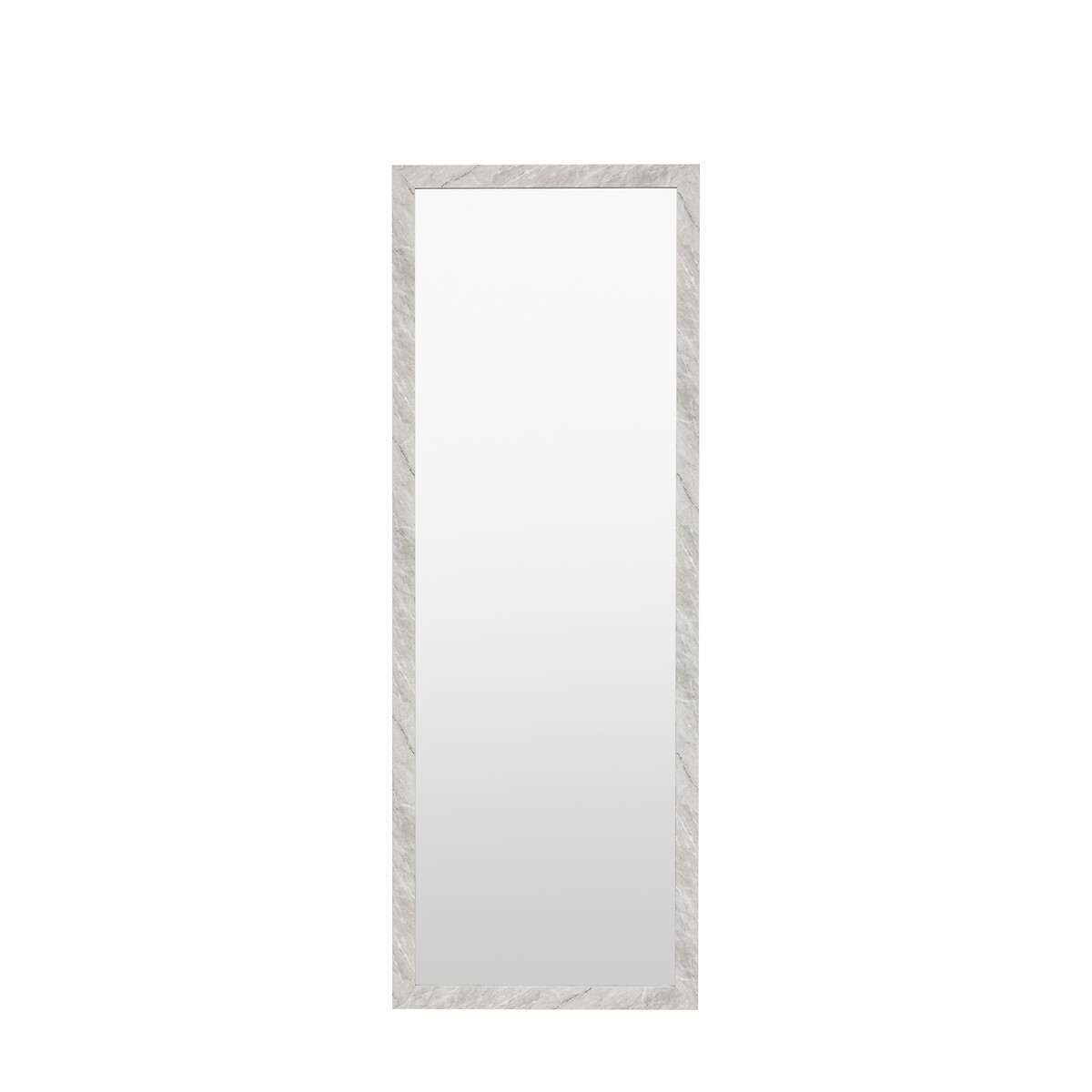 57x157cm Romana Mirror in Marbled White, ÉDITÉ