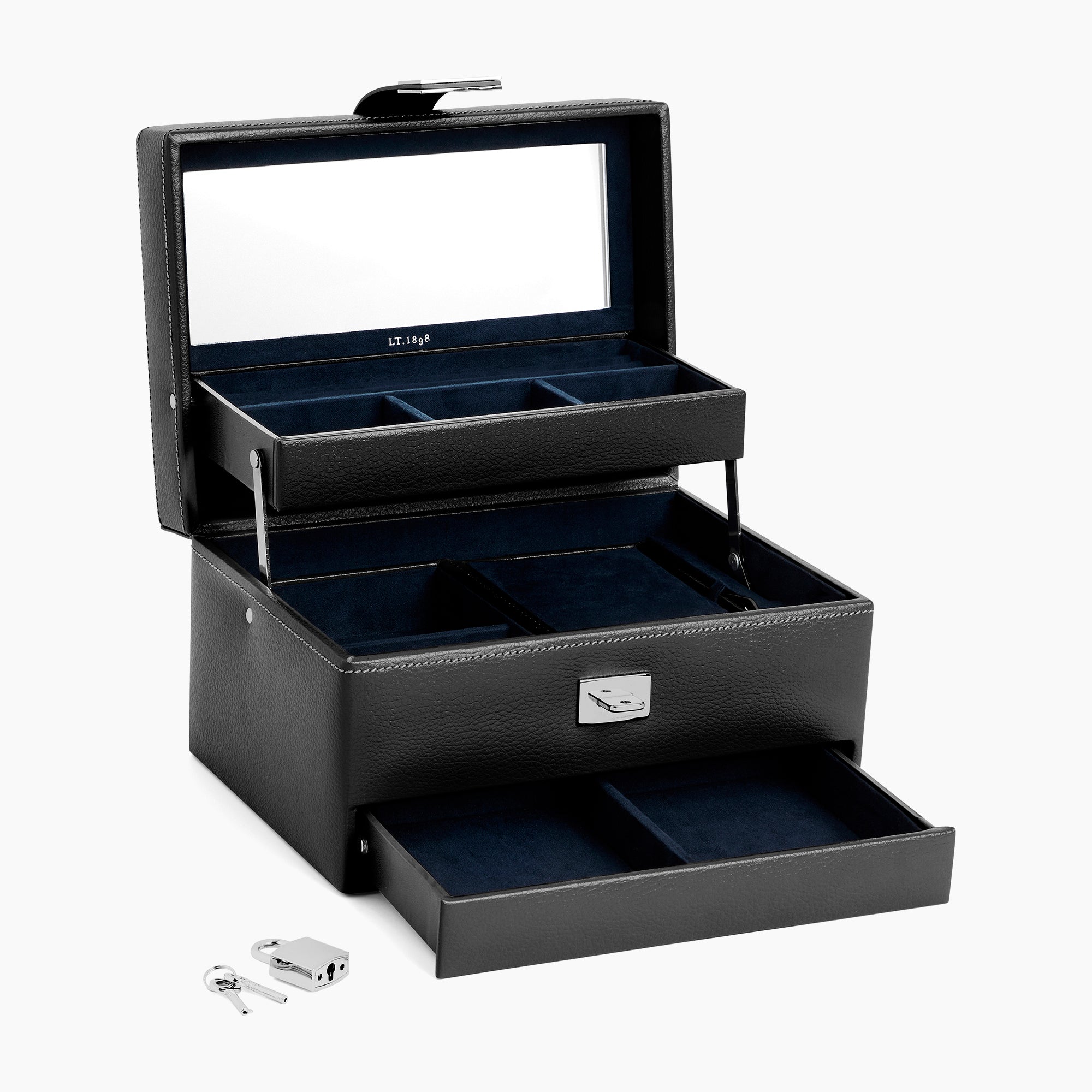 Coffret à Bijoux Le Tanneur - Cuir Vert Et Intérieur Velours, Occasion | Écrin élégant Pour Rangement