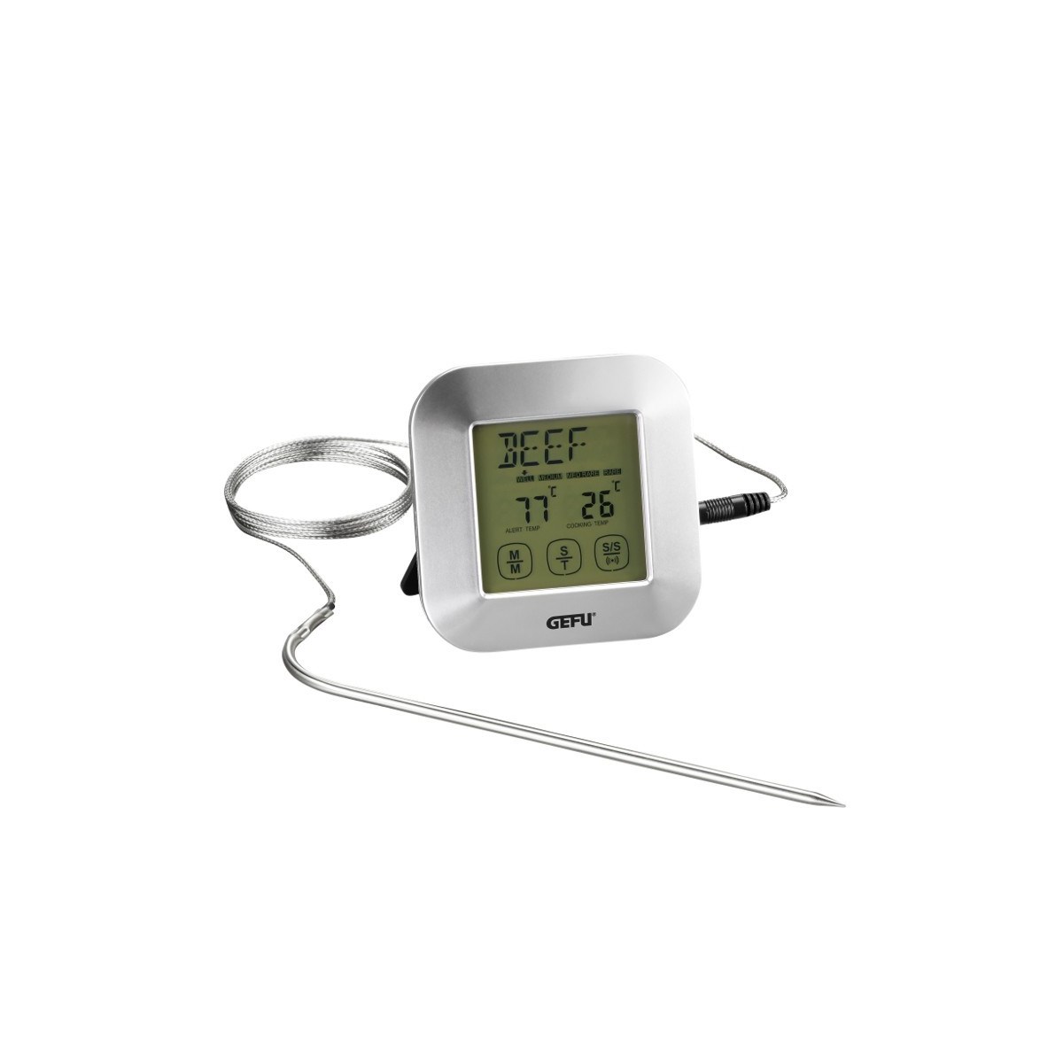 Thermomètre à rôtir numérique avec minuterie PUNTO, GEFU