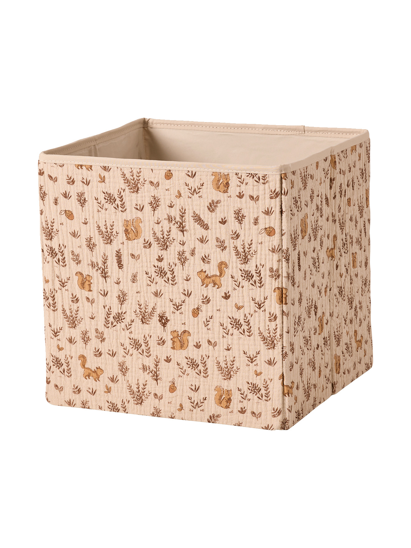 Lot de 3 bacs en gaze de coton, VERTBAUDET
