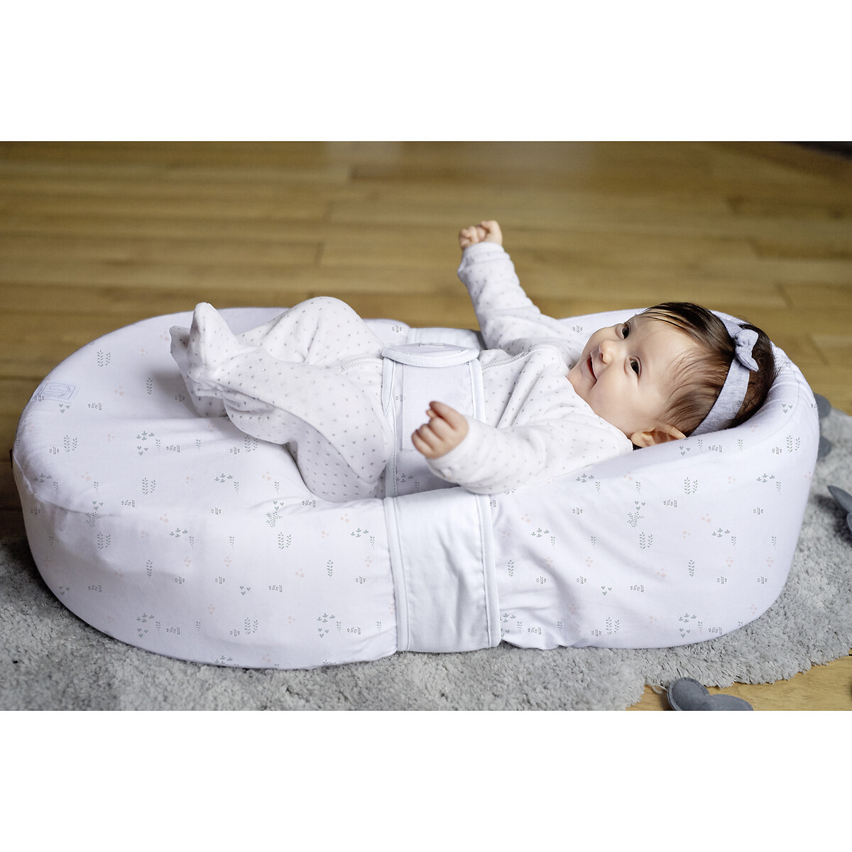 Cocoon Ergonomique Cocoonababy Imprime Blanc Red Castle La Redoute