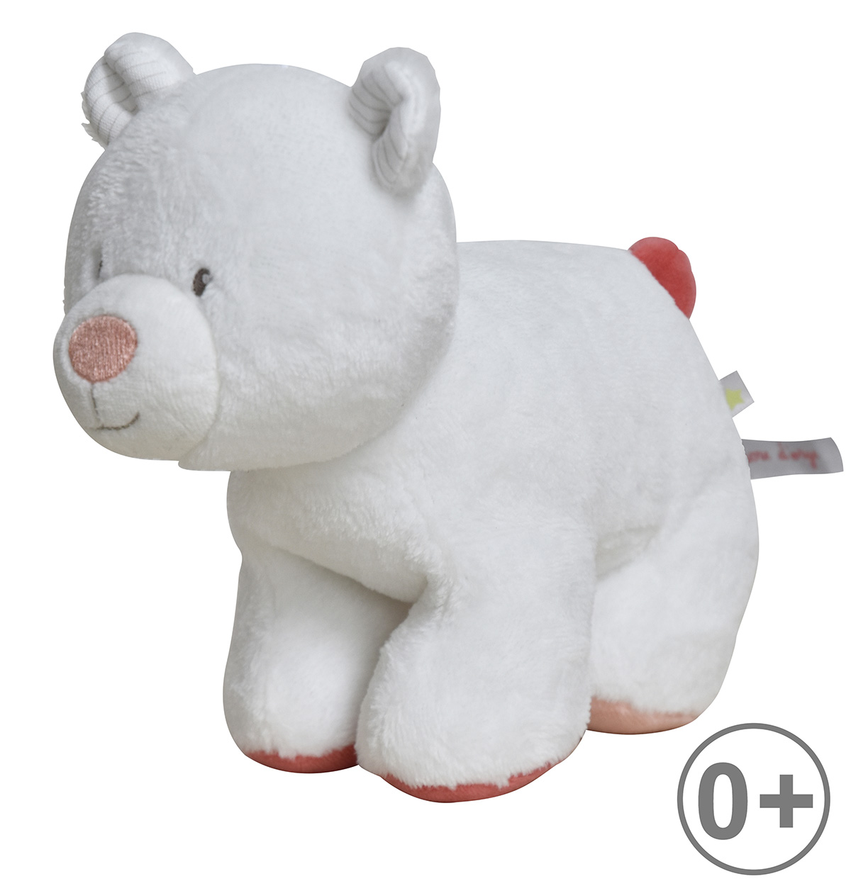 Doudou ours blanc, SUCRE D'ORGE
