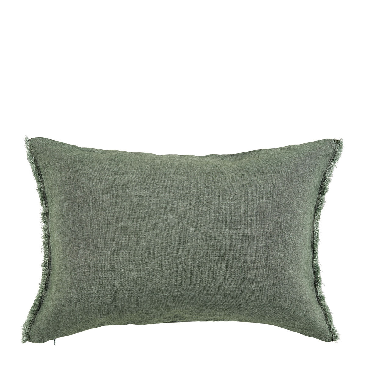 Housse de coussin en lin, BLANC D’IVOIRE