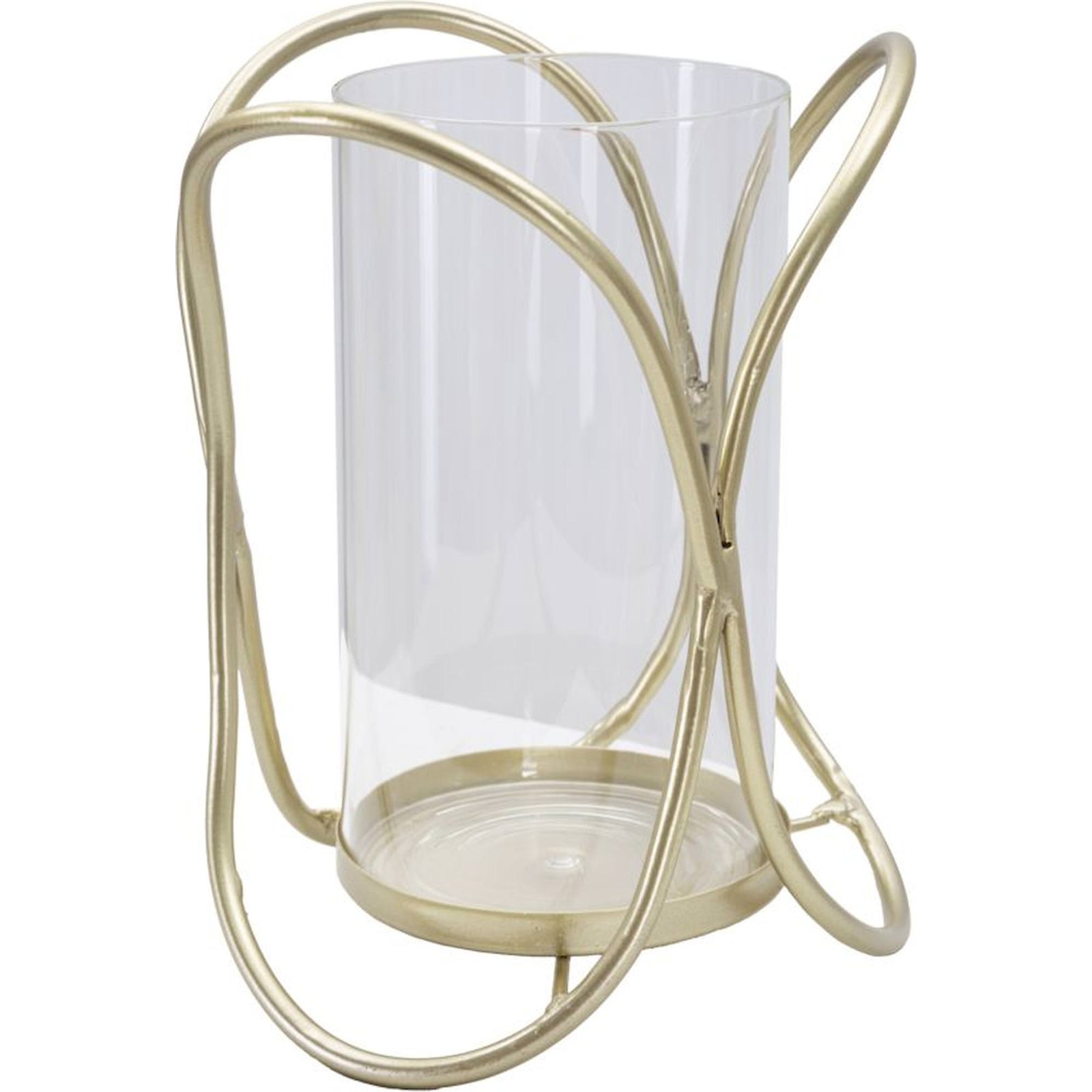 Photophore en fer et verre GLAM, RECOLLECTION