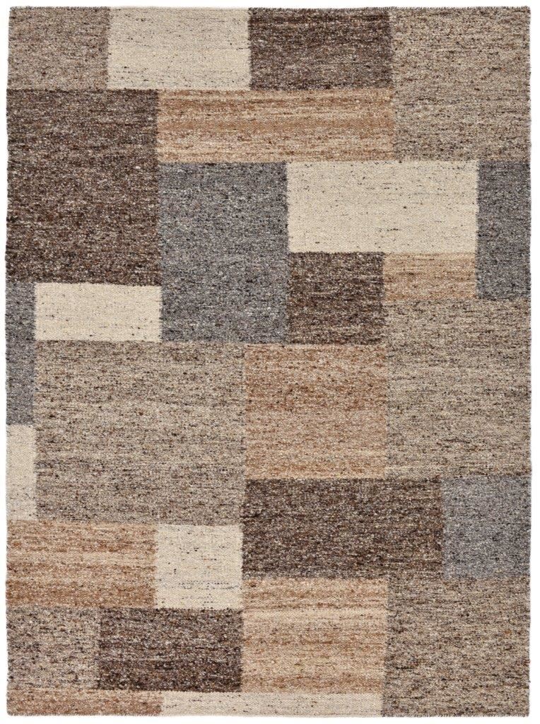 Tapis de salon en laine tissé main - EHRWALD, THEKO