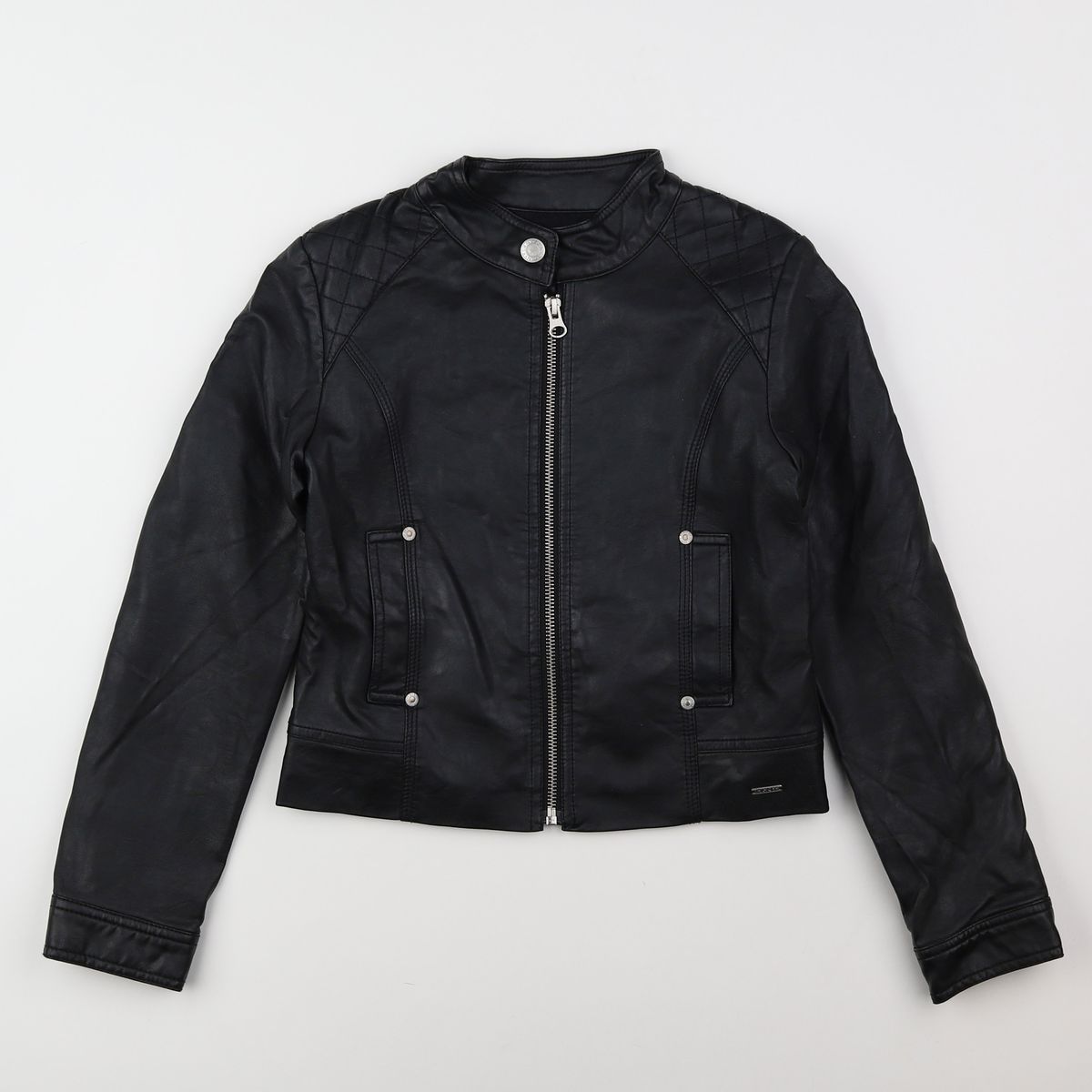 Veste simili cuir garcon best sale 10 ans