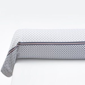 Nayma Geometric 100% Cotton Bolster Pillowcase SO'HOME image