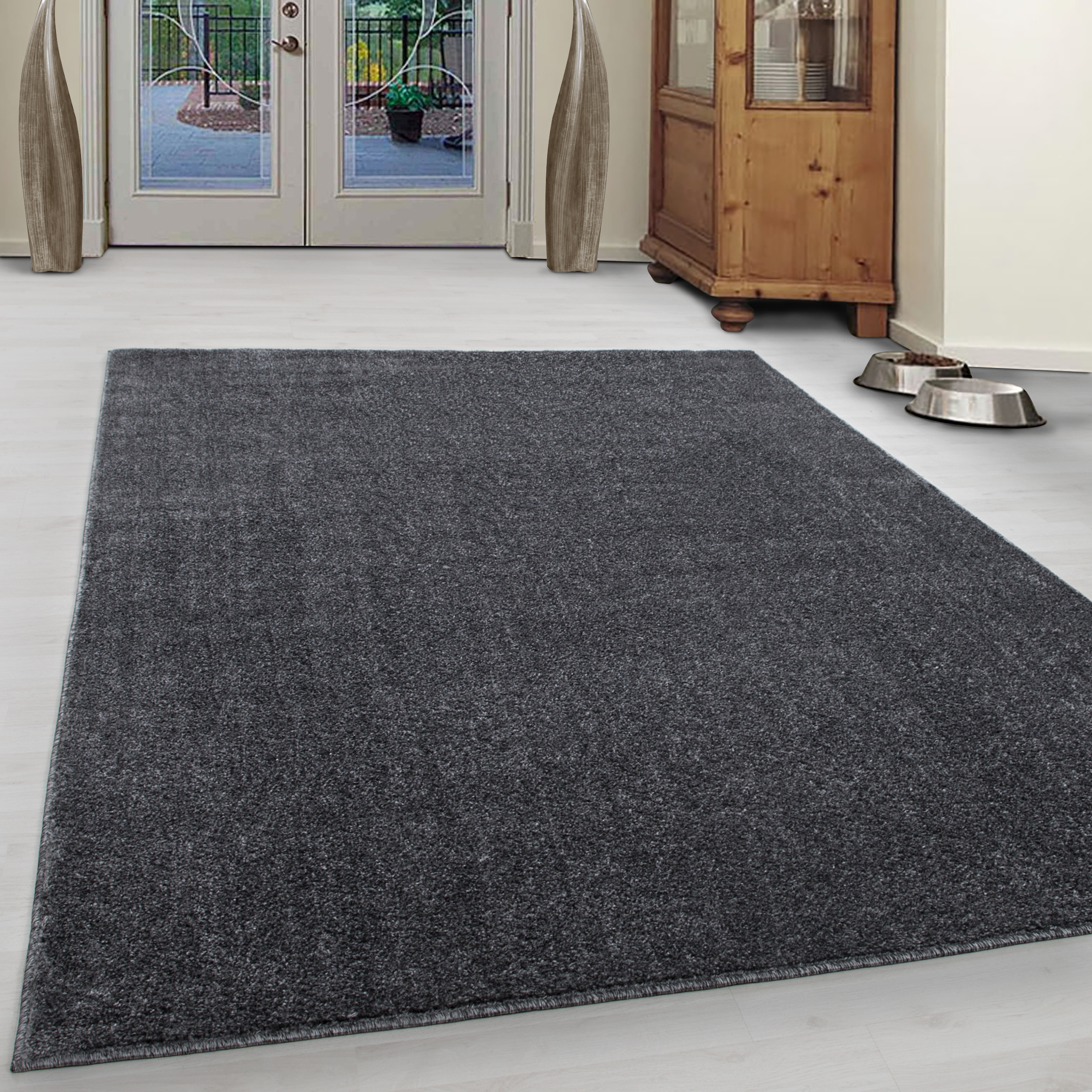 Tapis intérieur shaggy uni CALIFORNIE, NAZAR RUGS