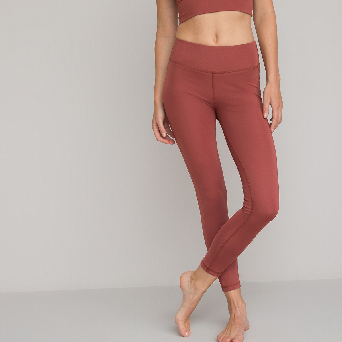 Pantalon de yoga évasé noir La Redoute Collections