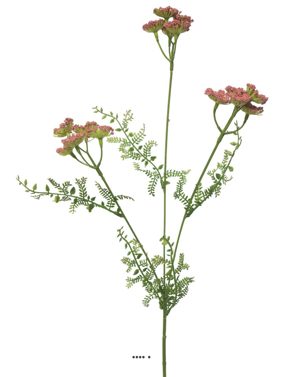 Achillée artificielle en tige, H 52 cm Jaun, ARTIFICIELLES