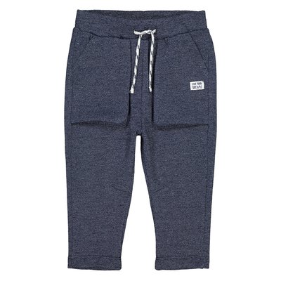 Marl Cotton Mix Joggers, 1 Month-3 Years LA REDOUTE COLLECTIONS
