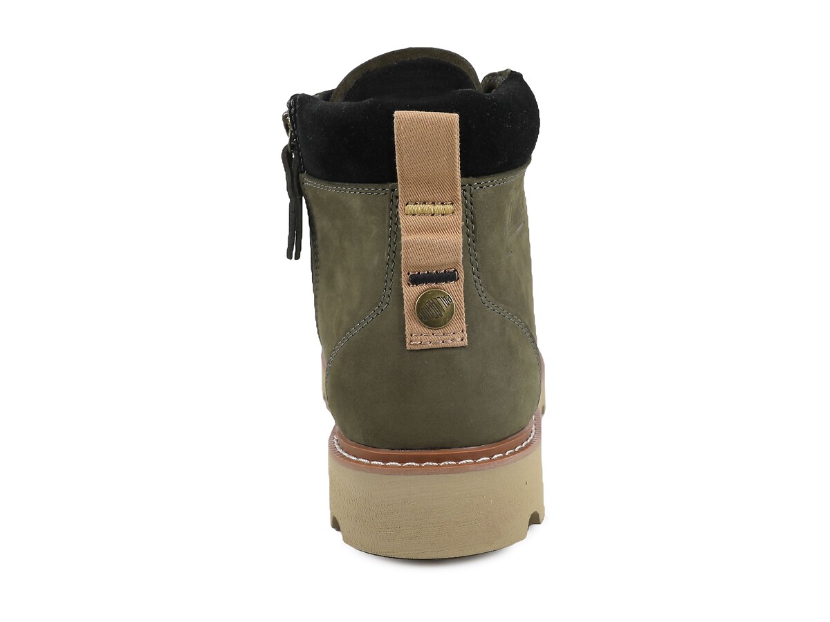 Palladium Botines de piel TROOPERLITES GRIT ZIP — photo 5