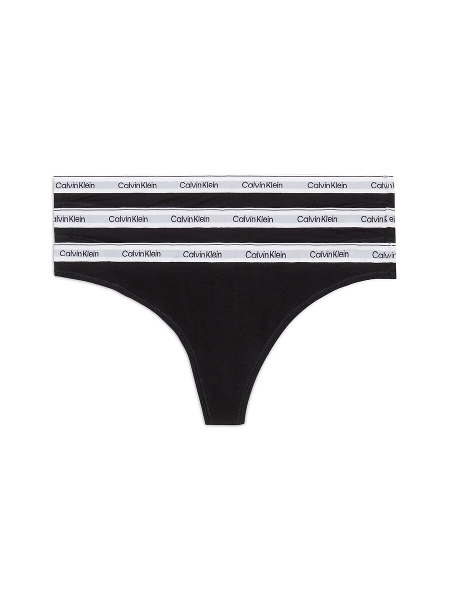 Lot de 3 string Modern Logo, CALVIN KLEIN UNDERWEAR
