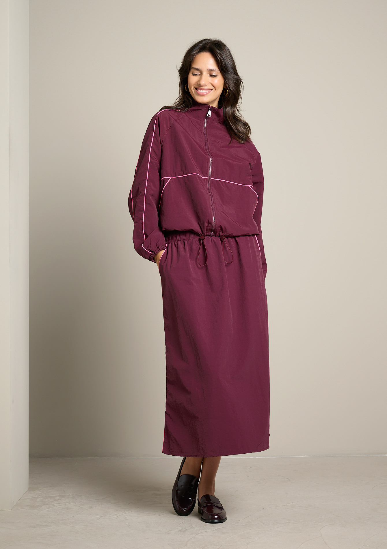 Jupe midi parachute, LOLALIZA
