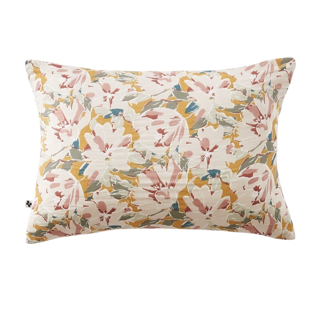 Taie doreiller en gaze de coton Clarence, EDEN