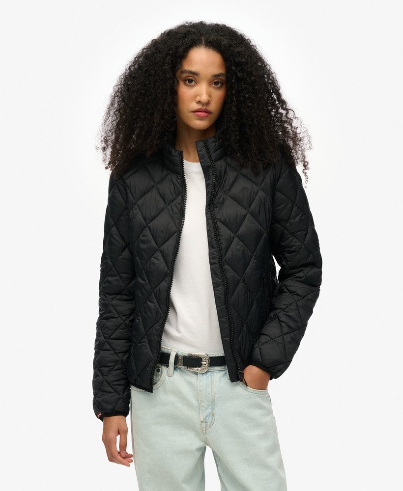 Veste à matelassage en losanges Fuji Lite, SUPERDRY
