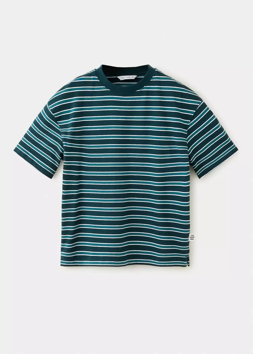 T-shirt 100 % coton rayures, MANGO KIDS