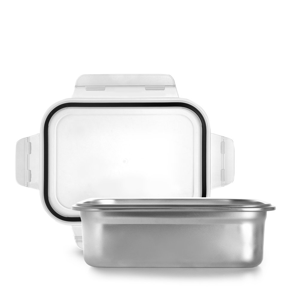 Boîte en inox rectangle Keepklinn 1.2 l, IBILI