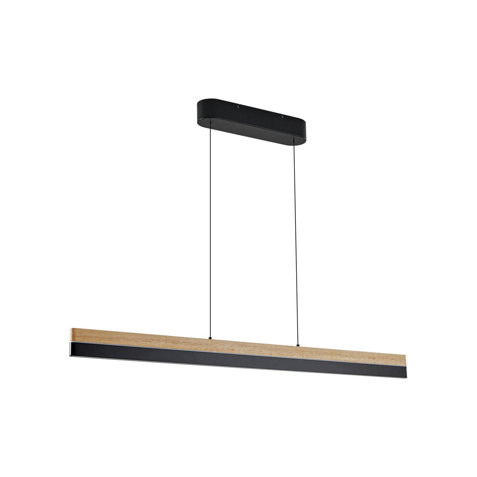 Suspension en bois moderneLED, Holven, LUCANDE