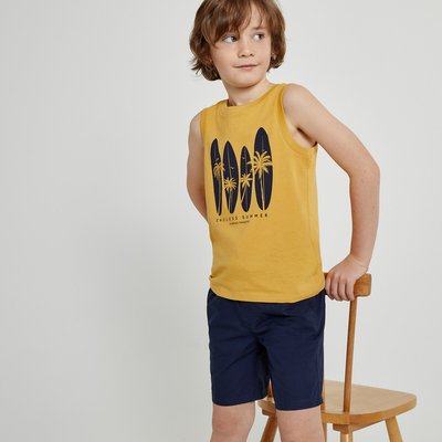 Pack of 3 Vest Tops in Cotton LA REDOUTE COLLECTIONS