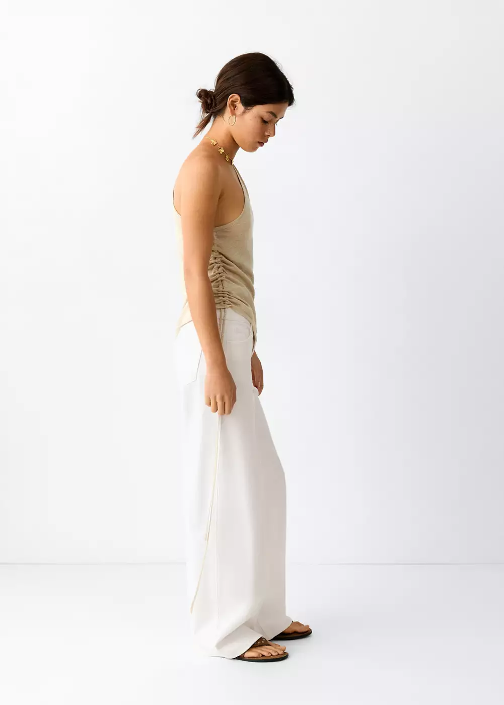 Jean droit taille normale, MANGO TEEN