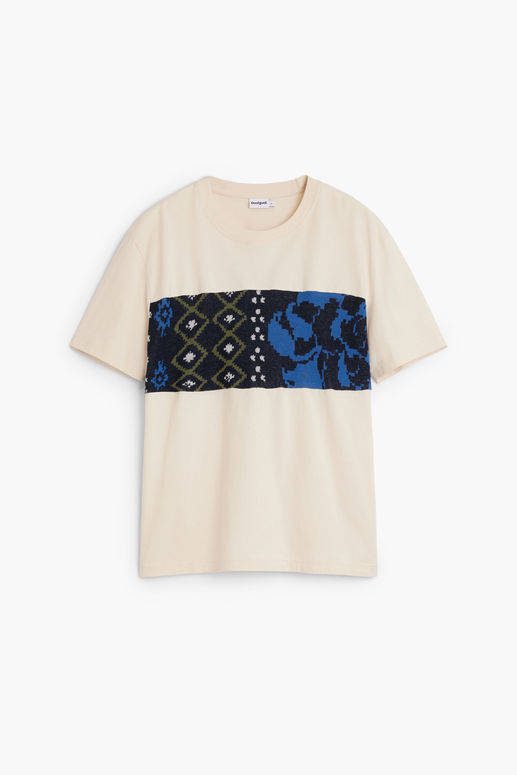 T-shirt à manches courtes imprimé, DESIGUAL