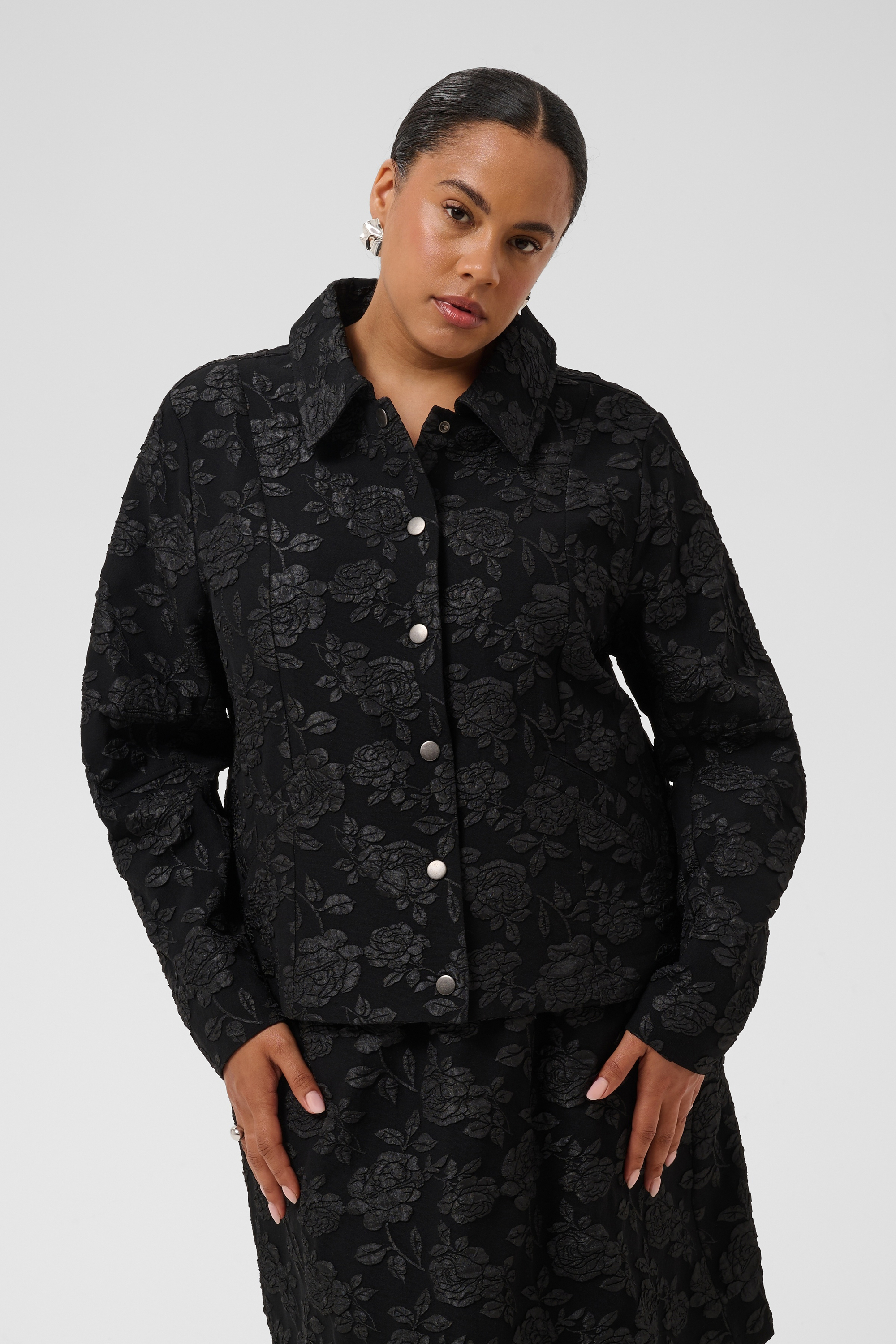 Veste, KAFFE CURVE
