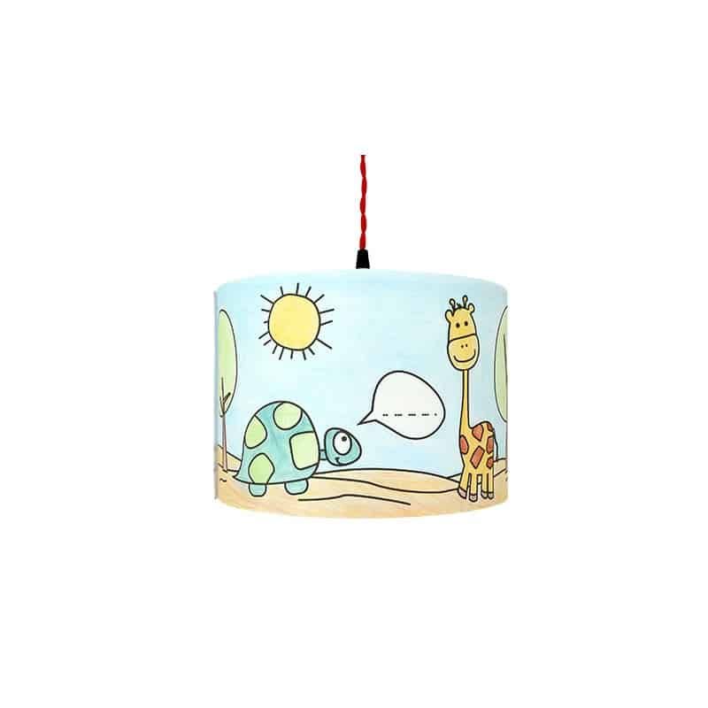 Luminaire à colorier pour enfant Savane, MULLAN LIGHTING