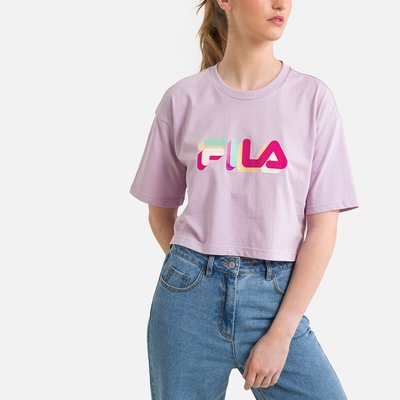 Cropped-Shirt Beuna mit grafischem Logo FILA