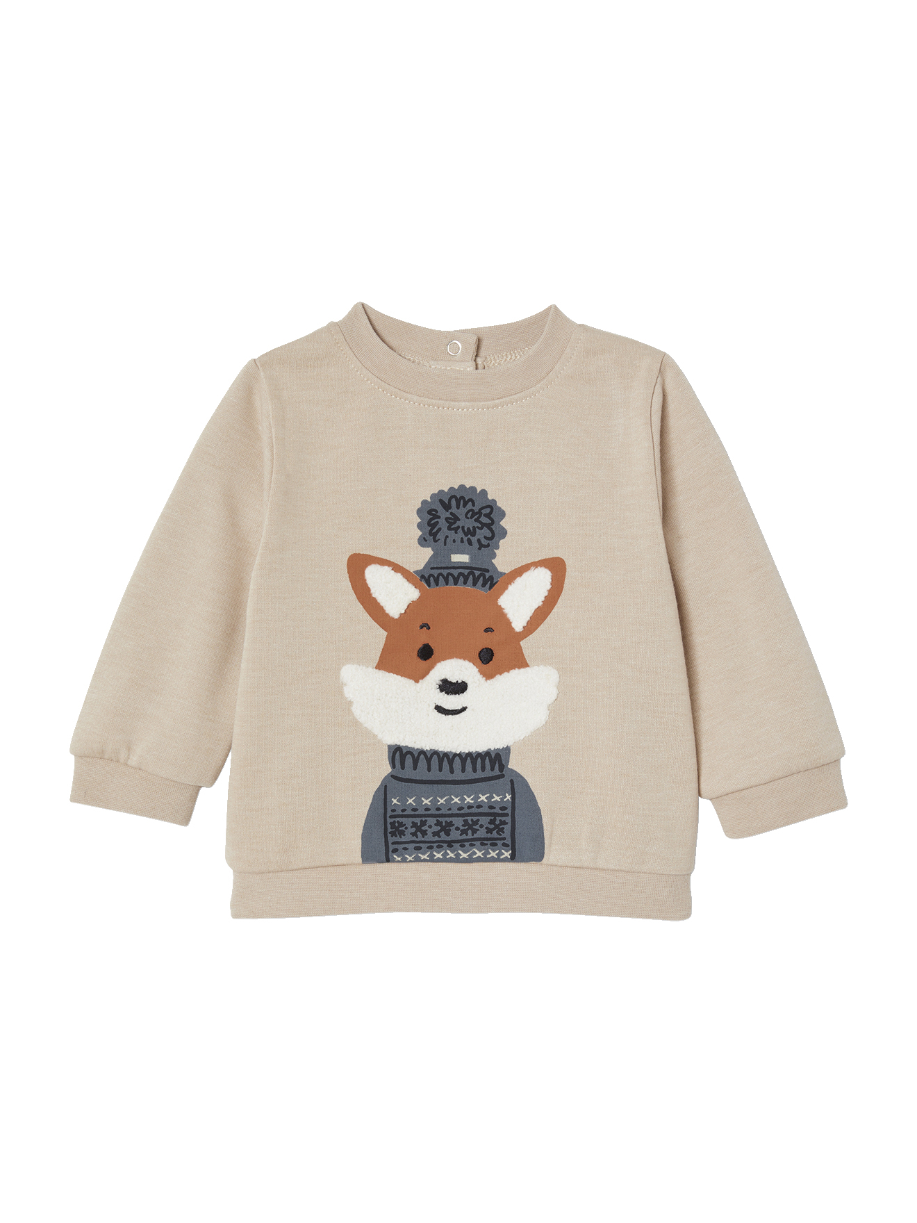 Sweat fantaisie bébé, VERTBAUDET